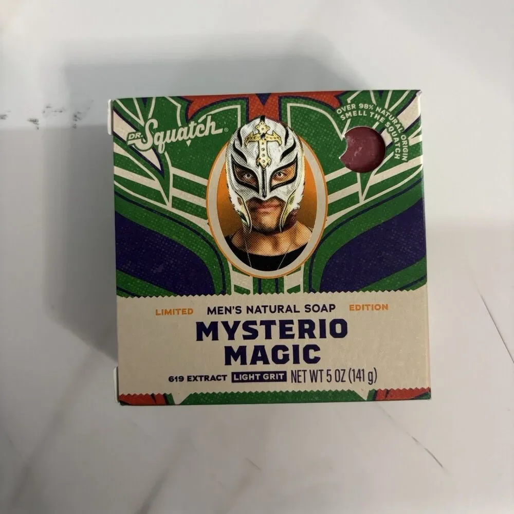 5 Bars Dr. Squatch Men's Ltd Edition Soap WWE Stone Cold Stunner Mysterio Magic